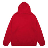 AMIRI Red Core Knitted Sweater Hoodie